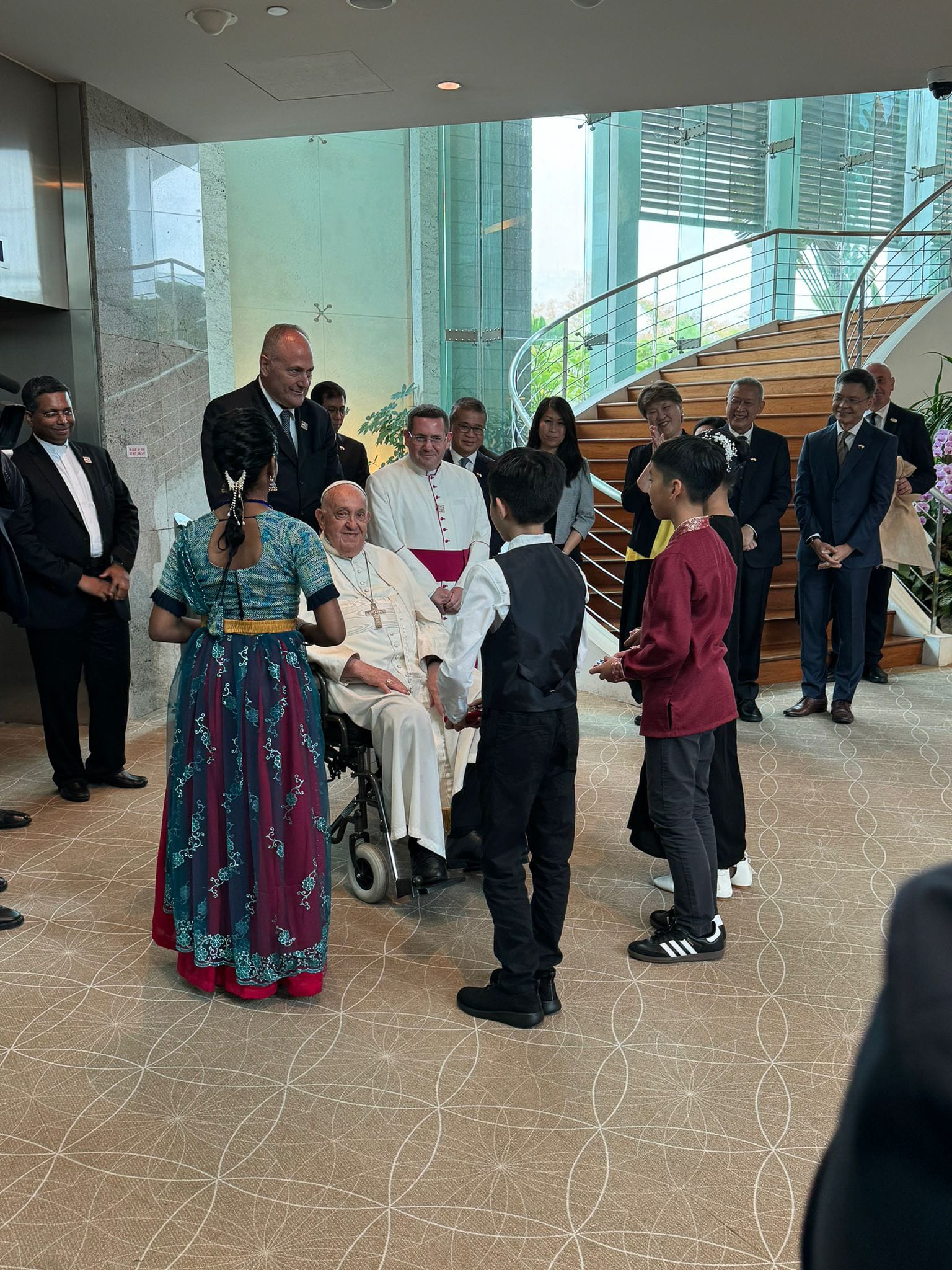 Pope's Visit to Singapore